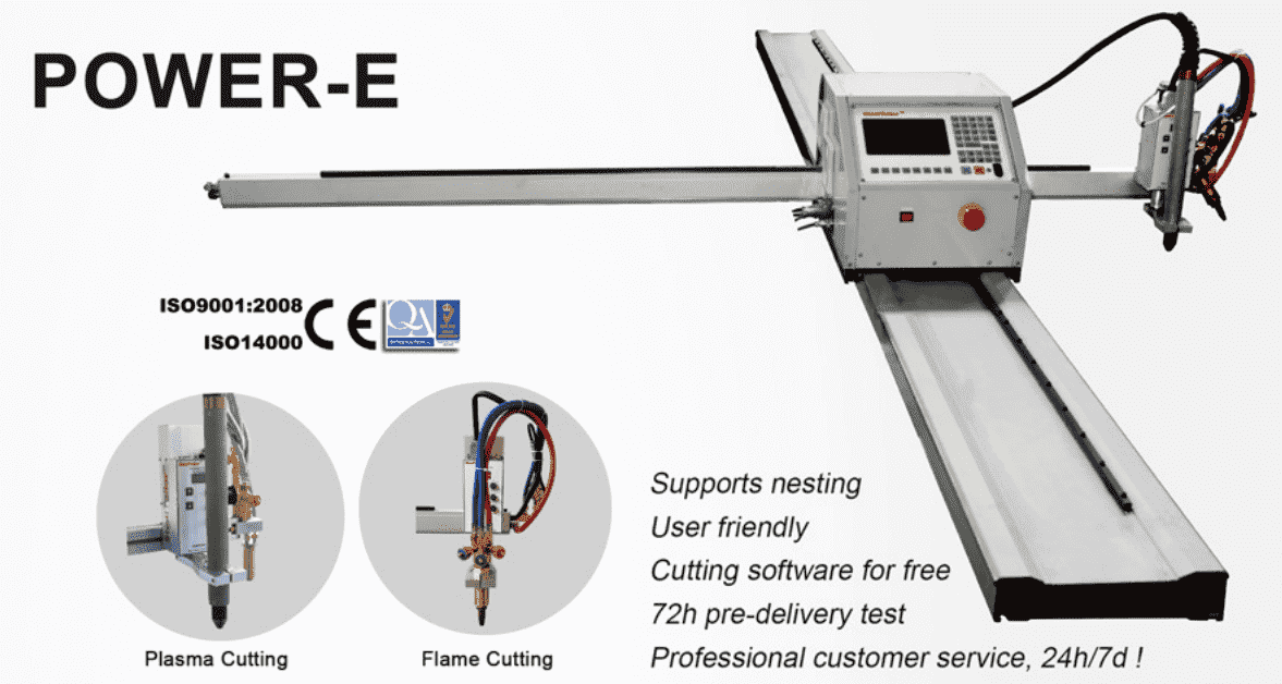 Power-E portable CNC cutting machine