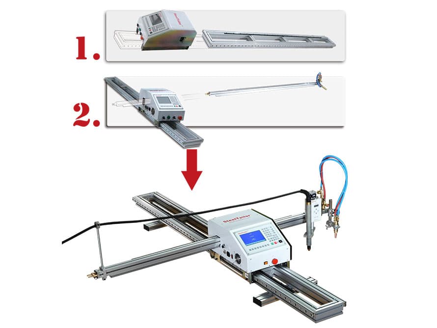 SteelTailor POWER portable cnc cutting machine